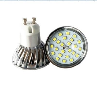 China GU10 twist and lock SMD2835 high lumen spotlight led reflector wind cup for sale