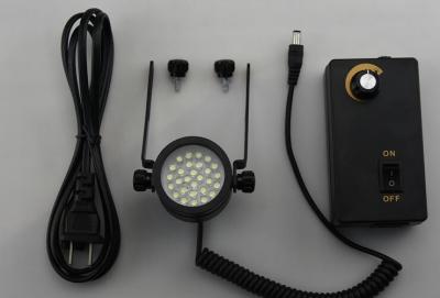 China Angle adjustable stereo microscope illumination mounting focus brack oblique slanting led light en venta