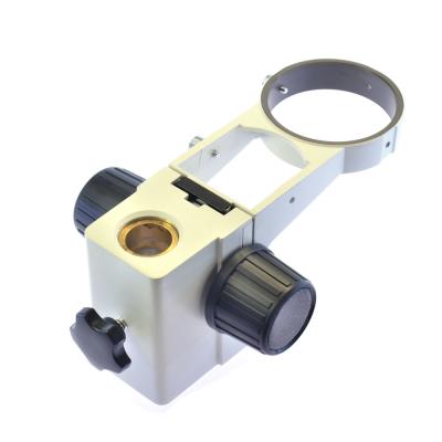 China Focus rack bracket 76mm 25mm stereo microscope holder for sale