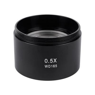 China Auxiliary objective lens Barlow Lens for stereo microscope reduce magnification increase working distance for sale