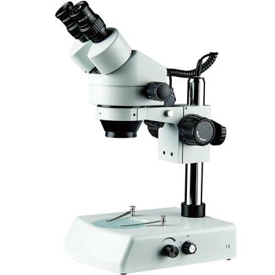China Zoom microscope stereo microscope upper and lower light Interpupillary Distance adjustment for sale