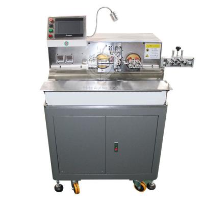 China PLC Controlled Cable Double-side Cutting Stripping Twisting and Tinning Machine for sale
