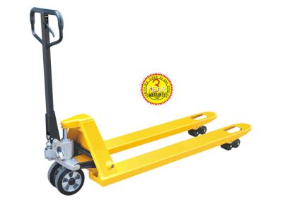 China Complete Pump Design Hand Pallet Truck PU Wheel With Capacity 3000kgs for sale