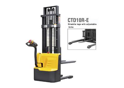 China AC  Function Walkie Electric Pallet Stacker With Small Turning Radius Dustproof for sale