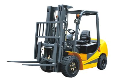 China Pneumatic Tyres Four Wheel Forklift With Low Emission 6000mm Lifting Height for sale