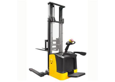 China Straddle Legs Electric Walkie Forklift  , Adjustable Electric Powered Forklift for sale
