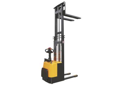 China Standing Type Electric Pallet Stacker Polyurethane Wheel With Long Working Time for sale