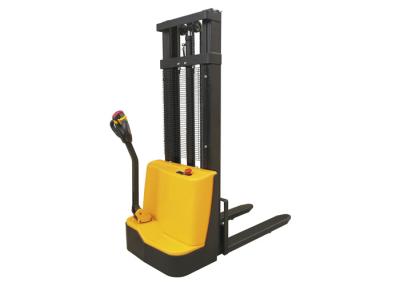 China Precision Walkie Pallet Stacker , Electric Stacker Forklift With Curtis Controller for sale