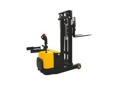 China 1.5 Ton Mast Reach Pallet Stacker , AC Drive Walkie Stacker Forklift for sale