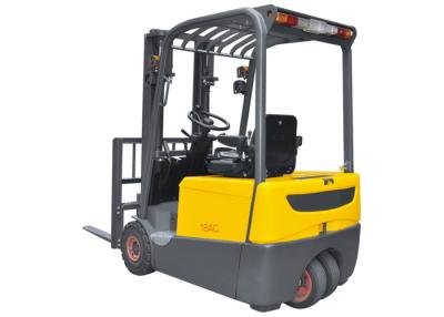 China Dual Front Driving Electric Forklift Truck , 3 Wheel Forklift 13km / H Travel Speed for sale