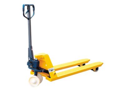 China High Profile Hand Truck Pallet Jack 2000kg With Rubber Covered Handle for sale