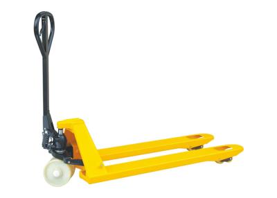 China High Loading Hand Pallet Jack , Single Speed Pump Manual Pallet Truck for sale