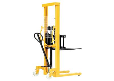 China 2 Ton Manual Forklift Stacker , Heavy Column Steel Hand Pallet Stacker for sale