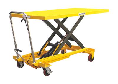 China Ageing Resistance Heavy Duty Lift Table , Extra Large Plate Scissor Lift Work Table for sale