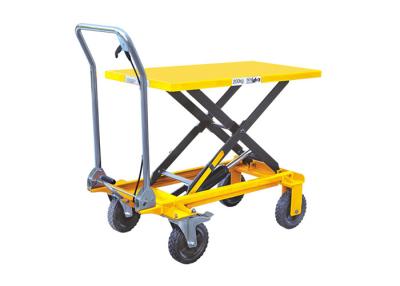 China Hydraulic Scissor Lift Table With Foot Pedal Easy Operation CE Certification for sale