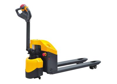 China Walk Type Powered Pallet Truck , Compact Structure Automatic Pallet Jack for sale