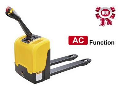 China AC Function Walkie Electric Pallet Jack , Narrow Space Motorized Pallet Jack for sale