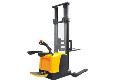 China Rider Straddle Electric Pallet Stacker 2.5 - 5.6 Meters Lifting Height Multi Function for sale