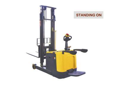 China Electric Stacker Warehouse Forklift Trucks Counterbalanced With Low Voltage Protection for sale