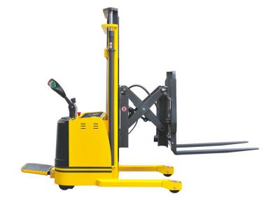 China 2000kg Electric Reach Warehouse Forklift Trucks Walking Type 500mm Reach Distance for sale