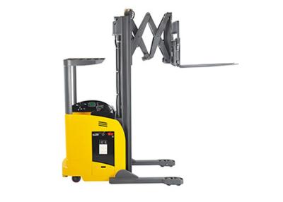 China AC Motor Double Reach Forklift Reach Distance 1200mm Good Turning Performance for sale