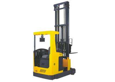 China Adjustable Seat 2 Ton Forklift , Narrow Aisle Forklift With Safety Travelling Speed for sale