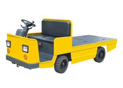 China Battery Driven Electric Platform Truck , Customized Surface 4 Wheel Platform Truck for sale