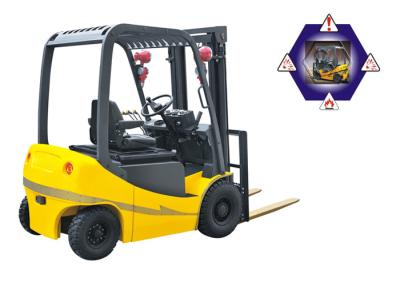 China 80V 480AH Explosion Proof Forklift 3 Ton Seat Operation Type Mechanical Brake for sale