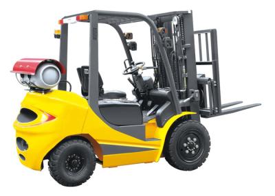 China LPG 2.5 Ton Four Wheel Forklift 18km / H Travel Speed CE Certification for sale