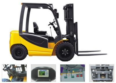 China Mini 2 Ton Electric Forklift Truck Seated 48V 450AH With CE Certification for sale
