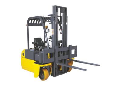 China Narrow Aisle Electric Forklift Truck Four Way With 1.6t Capacity 10km / H for sale