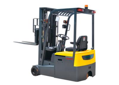 China Three Wheel Electric Forklift Warehouse Forklift Trucks With Capacity 1500kg Max for sale