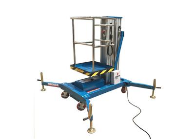 China 125kg Capacity Scissor Lift Work Table Lift Height 4m With Ac Power Motor for sale