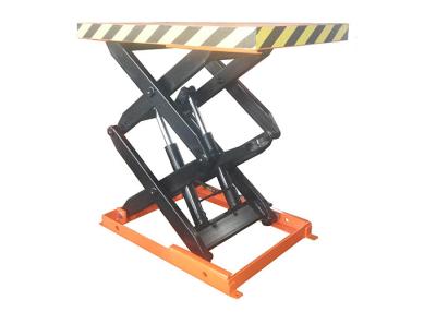 China 1000kg Stationary Scissor Lift Table With Max Lift Height 1000mm 1.5kw Power for sale