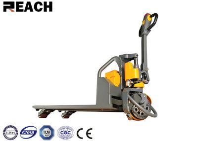 China Lithium Battery Operated Warehouse Forklift Trucks 1500kg Small Turning Radius for sale