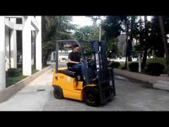 powerful 2ton electric forklift with large battery