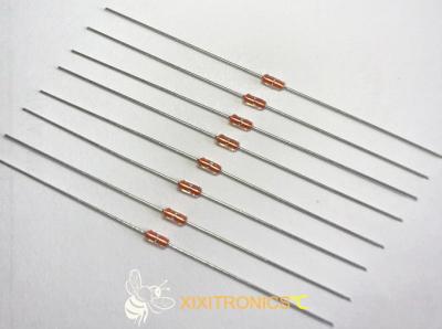 China Axial Leads Glass Encapsulated NTC Thermistor For Power Assisted Steering MF58 100K 3950 Series for sale
