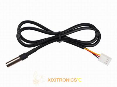 China DS18B20 Straight Probe Temperature Sensor For Greenhouse Communication Base Station Vehicle for sale