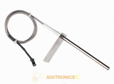 China Sensor de temperatura flangeado 1500VAC do resistor da platina de PT1000 Pt100 à venda