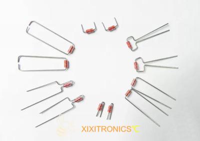 China Custom Shaped Encapsulated Glass NTC Thermistor Diode type MF58 series for sale