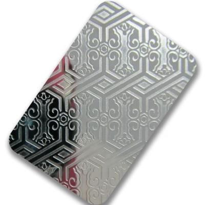 China 0.5mm 1.2mm Thickness Etched Stainless Steel Sheet Rustproof Durable for sale