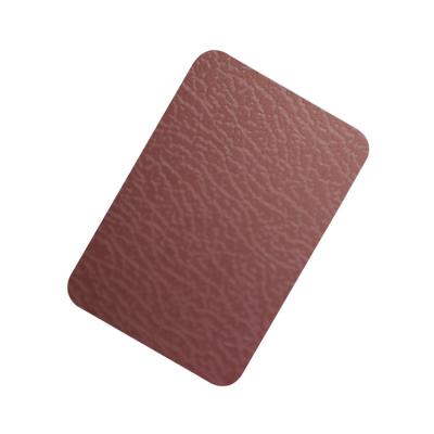 China Red Color Embossed Stainless Steel Sheet Inoxidable Anti Corrosion for sale