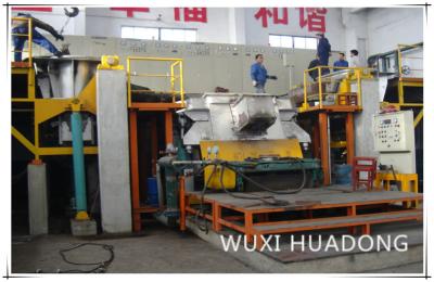 China Semi Automatic Vertical Continuous Casting Machine 2 Strand For Red Copper Round Billets for sale