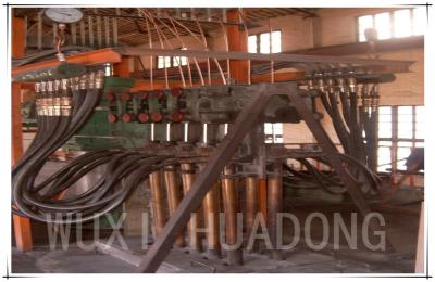 China tipo ascendente da máquina de carcaça contínua da fornalha 45KW elétrica para o oxigênio Rod de cobre livre à venda