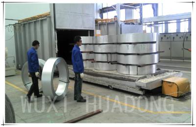 China 260Kw Brass Bar Electric Annealing Furnace High Efficiency Trolley Type for sale
