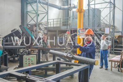 中国 高い発電の顧客用青銅色の管のための横の連続鋳造機械 販売のため