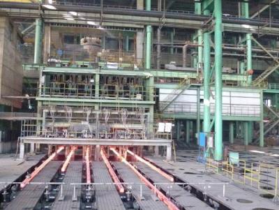 China Consumo de potência industrial da máquina do rodízio contínuo de lingote de aço 5 kWh/t à venda