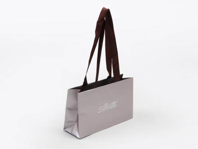 Cina Indumento tenuto in mano portatile allungato Tote Shopping Bag Custom Printed del nastro in vendita