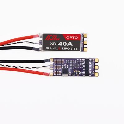 China Hot Sale 3-6S BLheli_S Dshot600 RC Hobby ESC XR-40A RC Hobby AGFrc Reusable Brushless ESC OPTO 40A For RC FPV Racing Drones for sale