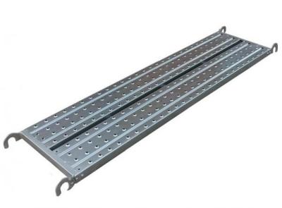China Steel Scaffolding Plank With Hook Metal Board Steel Plank Without Hook for sale